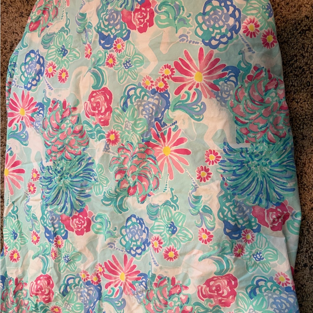 Lily Pulitzer Crib Sheet